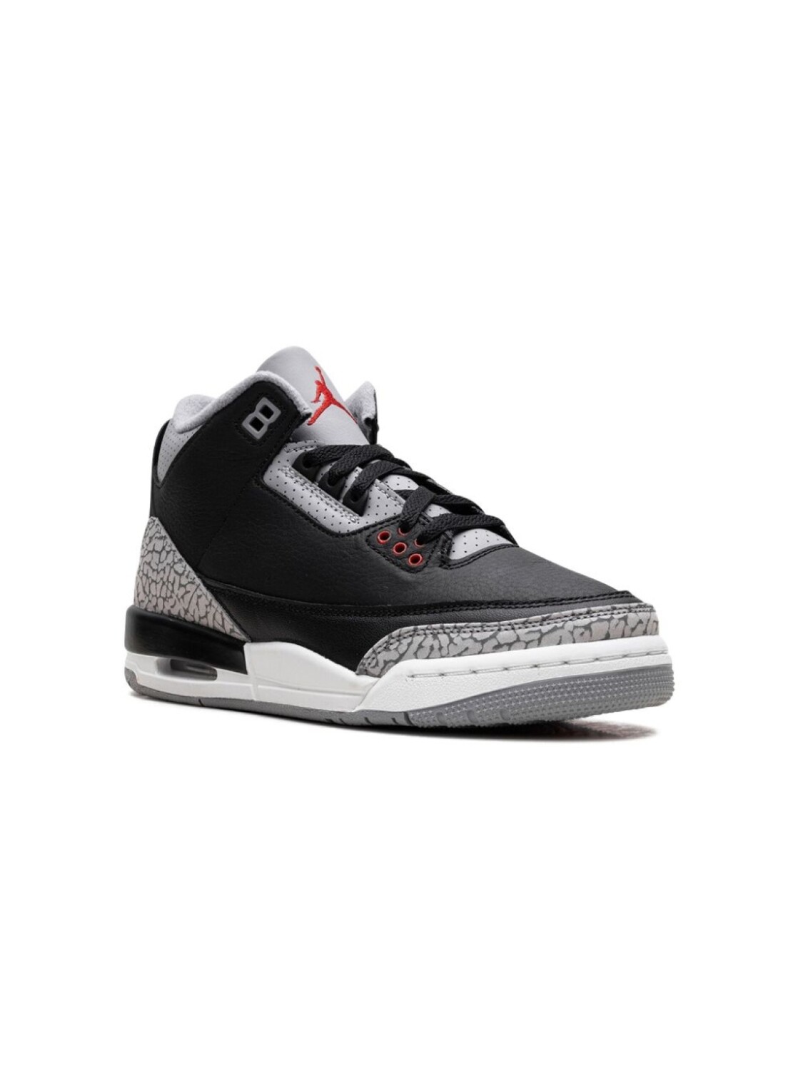 

Кроссовки Air Jordan 3 «Black Cement» Jordan Kids, черный