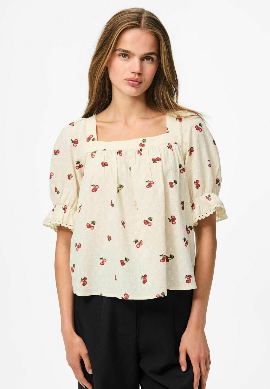 

Блуза Pieces THEA, Cloud Cream/Beige