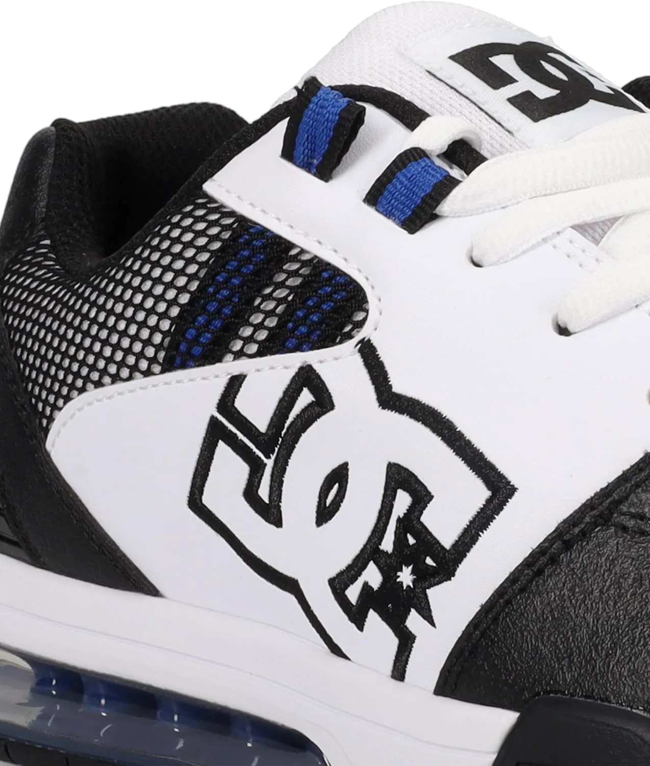 Мужские универсальные кроссовки DC Shoes, белый/черный/синий — фото 2