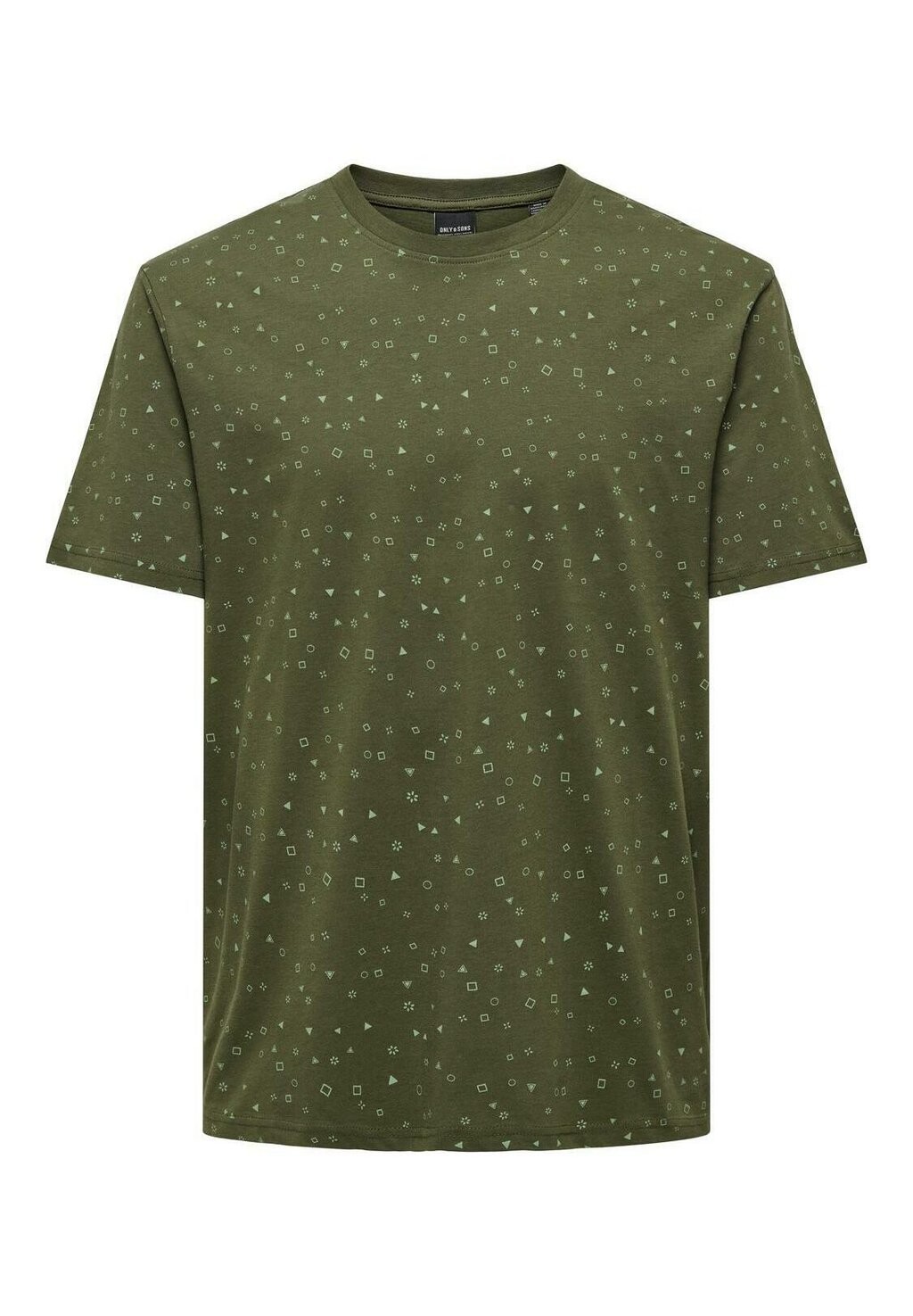 

Футболка с принтом BASIC Only & Sons, оливковый