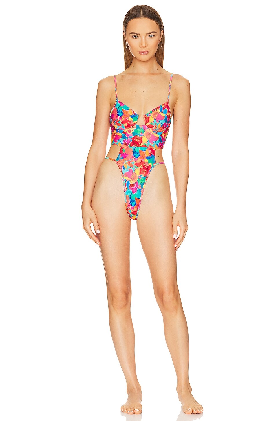

Купальник Michael Costello x REVOLVE Granger, цвет Multi Floral