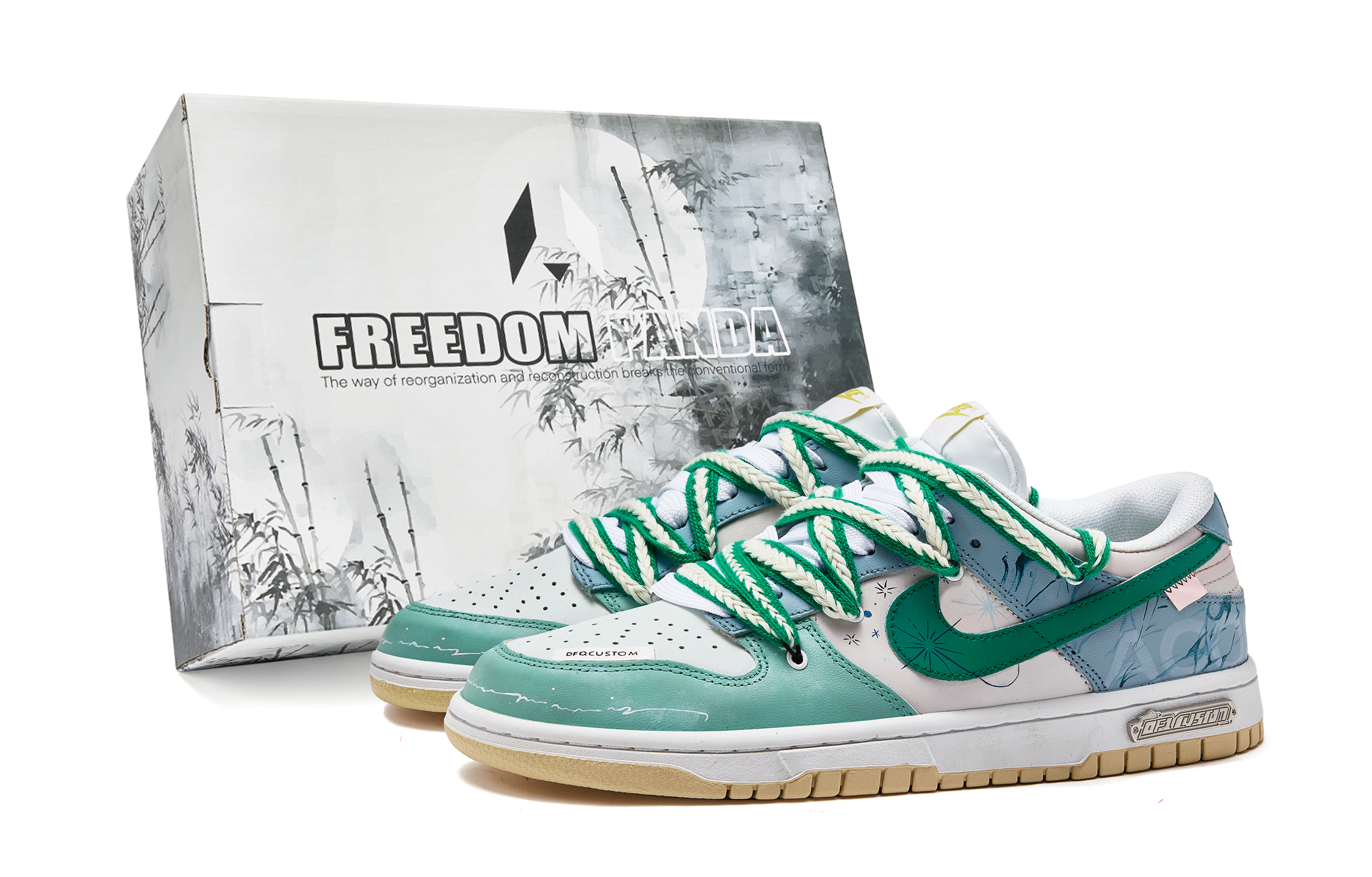 

Кроссовки Nike Dunk Skateboarding Shoes Men Low-top Eveblue/Techgreen/Iolite, бирюзовый, Зеленый, Кроссовки Nike Dunk Skateboarding Shoes Men Low-top Eveblue/Techgreen/Iolite, бирюзовый