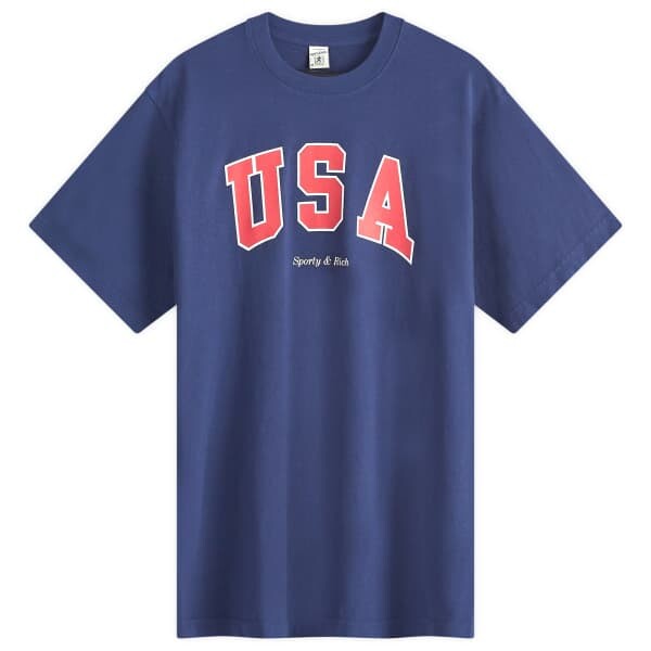 

Футболка США Sporty & Rich, белый