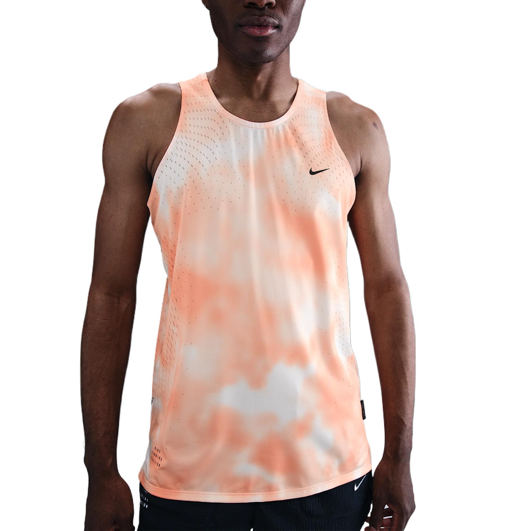 

Мужская беговая майка Running Division Breathe Dri-FIT Adv Nike, оранжевый-844