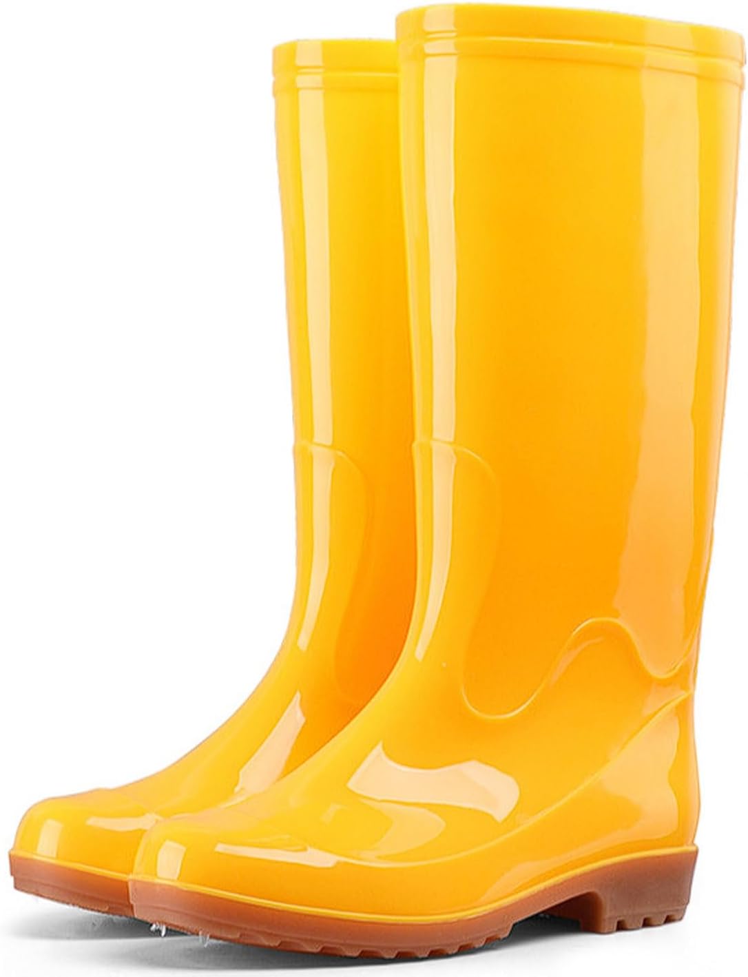 

Мужские высокие, средние и короткие резиновые сапоги QIANGAN, противоскользящие, из ПВХ с мягкой подошвой, желтые и белые