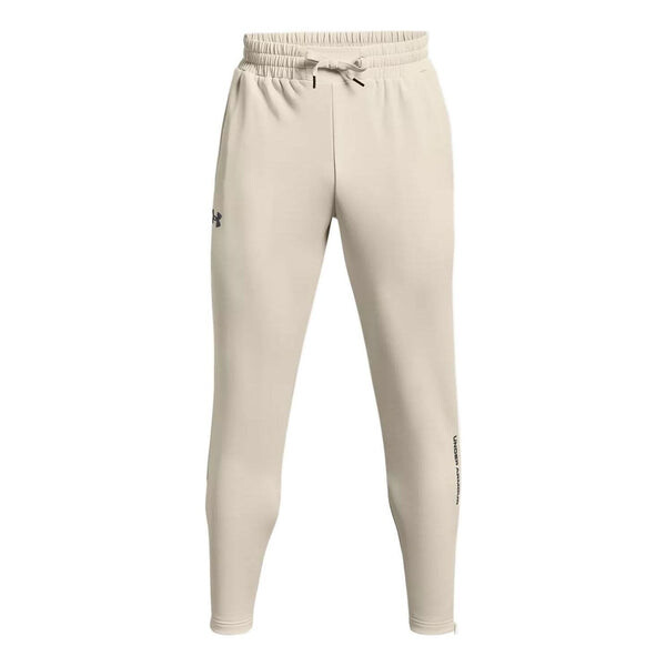 

Брюки terry pants 'beige' Under Armour, бежевый