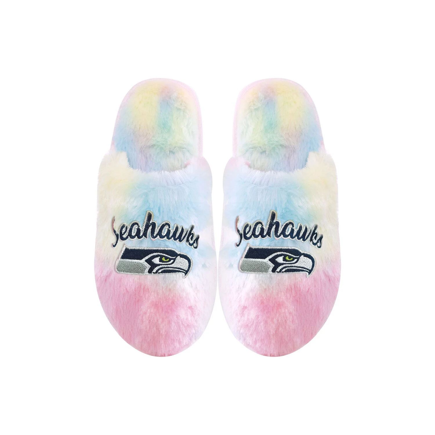 

Молодежные тапочки FOCO Seattle Seahawks с надписью Rainbow Script Unbranded