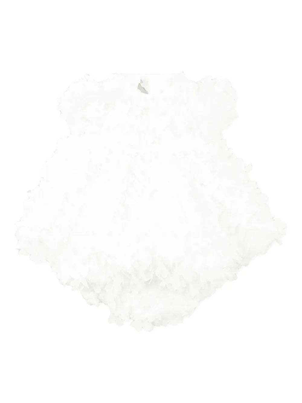 

Платье с оборками La Stupenderia, белый