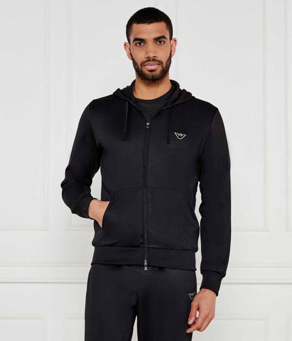 

Свитер Regular fit Emporio Armani, черный