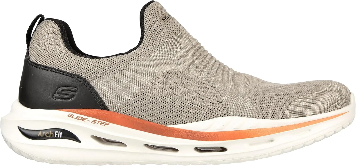Мужские кроссовки Skechers 210431 бежевого цвета — фото 2