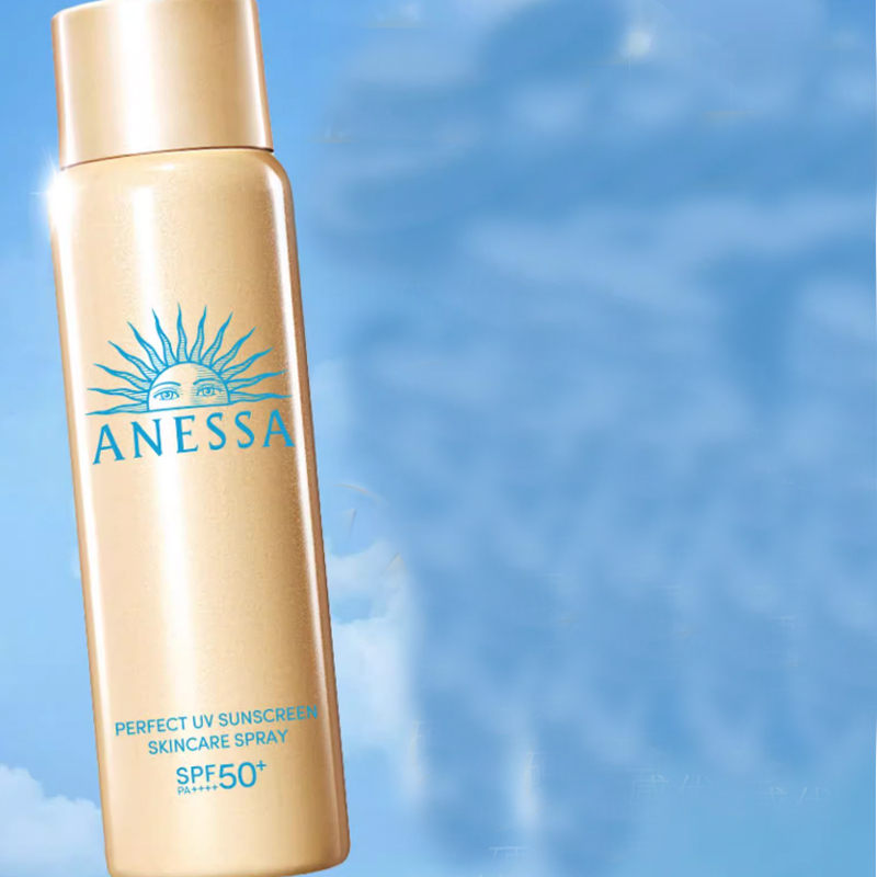ANRESHA Jinhuan Buihu спрей для защиты от солнца с UV-фильтром, освежающий SPF50+ 60г*2+20мл ANESSA — фото 2