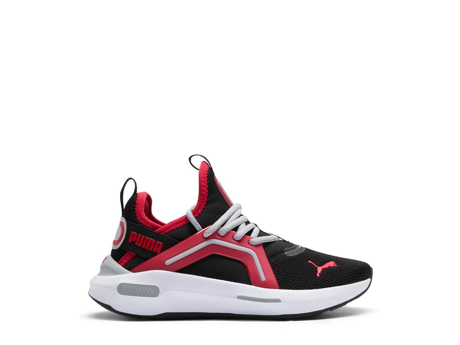 

Кроссовки Puma SoftRide Enzo 5 Sneaker - Kids', черный/белый/красный