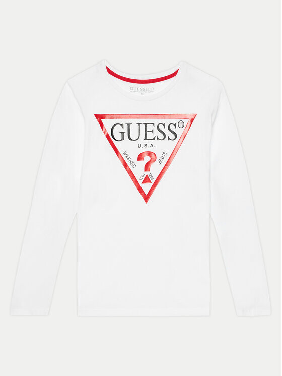 

Блузка стандартного кроя Guess, белый