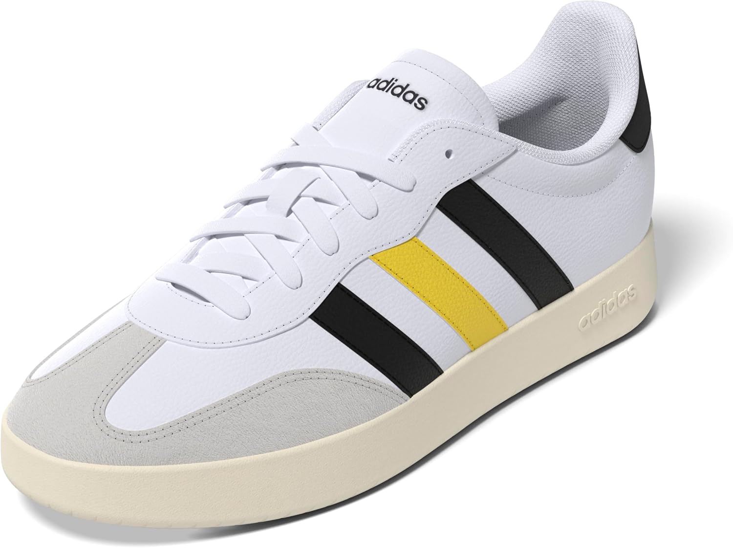 

Мужские модные кроссовки Adidas Barreda, белый/черный/желтый