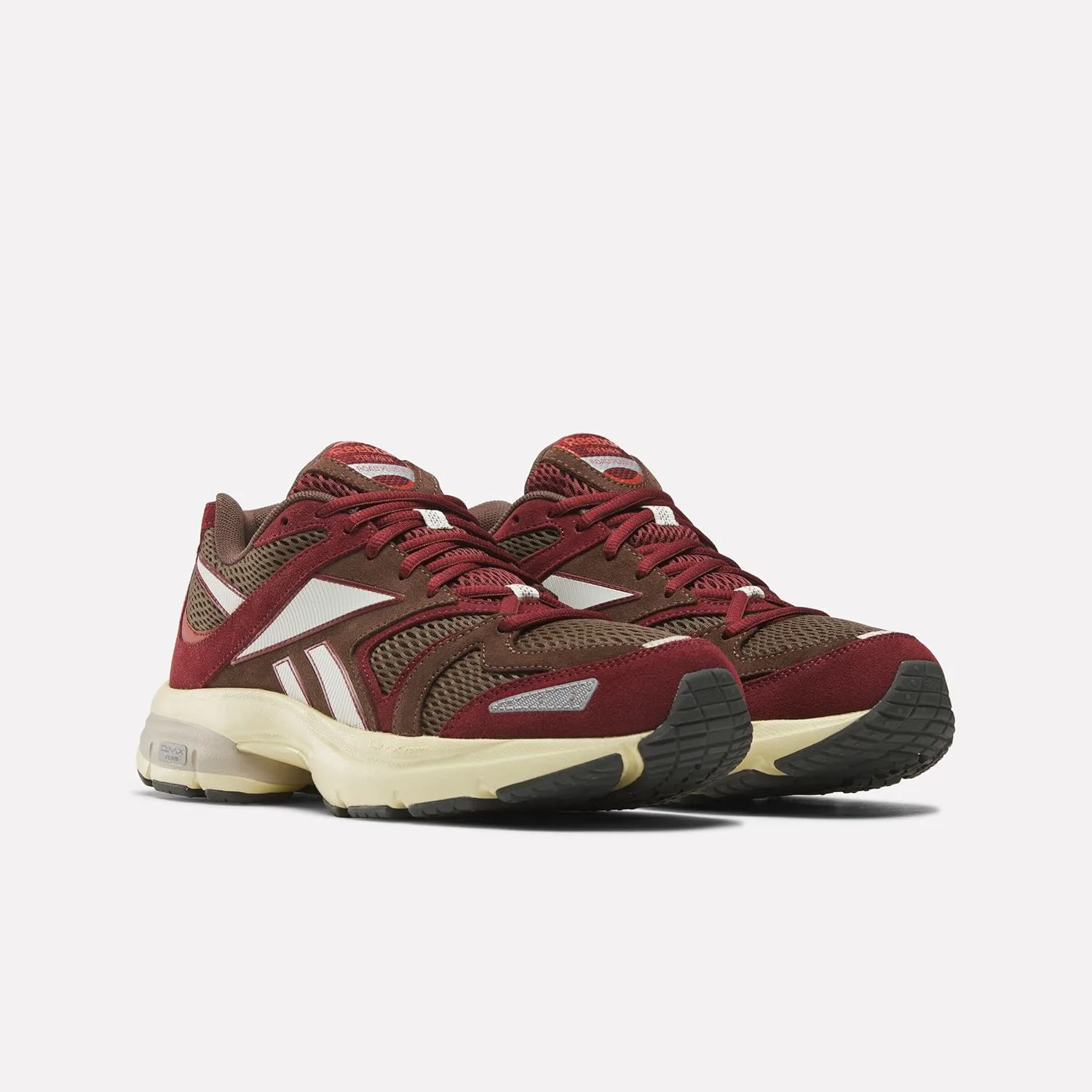 Кроссовки Reebok для взрослых, унисекс, модель RBK Premier Road Plus, бордовый — фото 4
