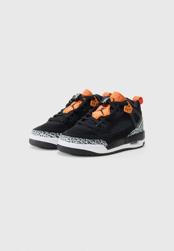 Кроссовки jordan spizike low Jordan, Black/Starfish/White/Photon Dust — фото 2