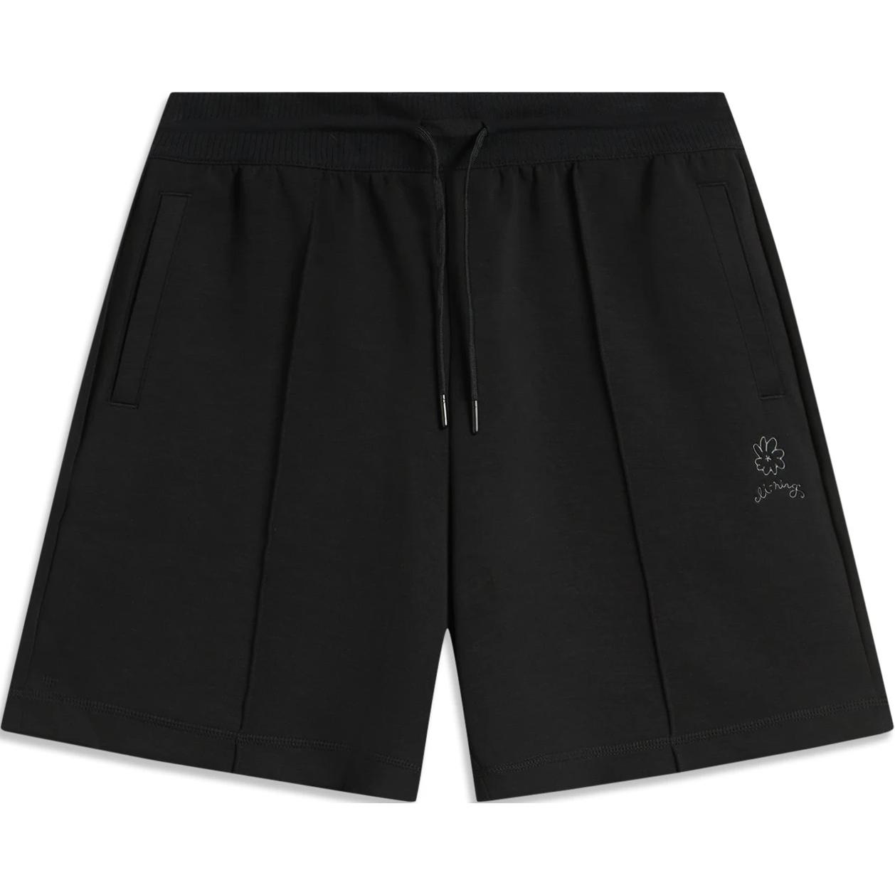 

LINING Спортивные повседневные шорты женские черные Sports Life Collection