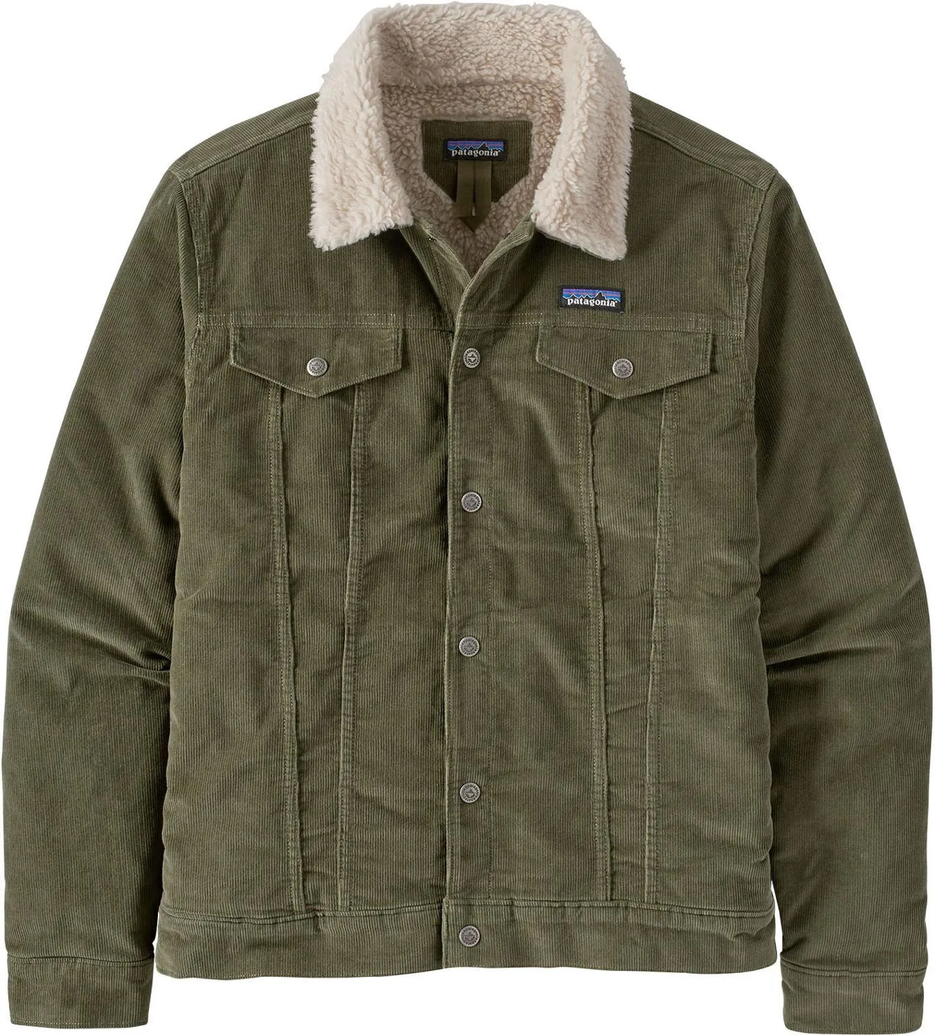 

Утепленная кожаная куртка Patagonia, Basin Green