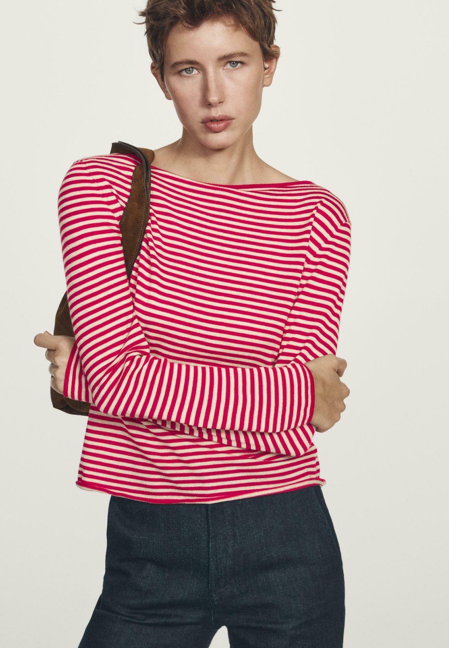 

Джемпер Massimo Dutti STRIPED LONG SLEEVE, Red