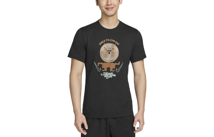 

Футболка мужская черная Nike, черный