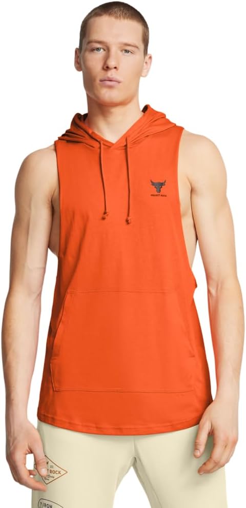 

Мужская толстовка без рукавов Under Armour Project Rock Payoff, (800) Team Orange/Black, Черный, Мужская толстовка без рукавов Under Armour Project Rock Payoff, (800) Team Orange/Black
