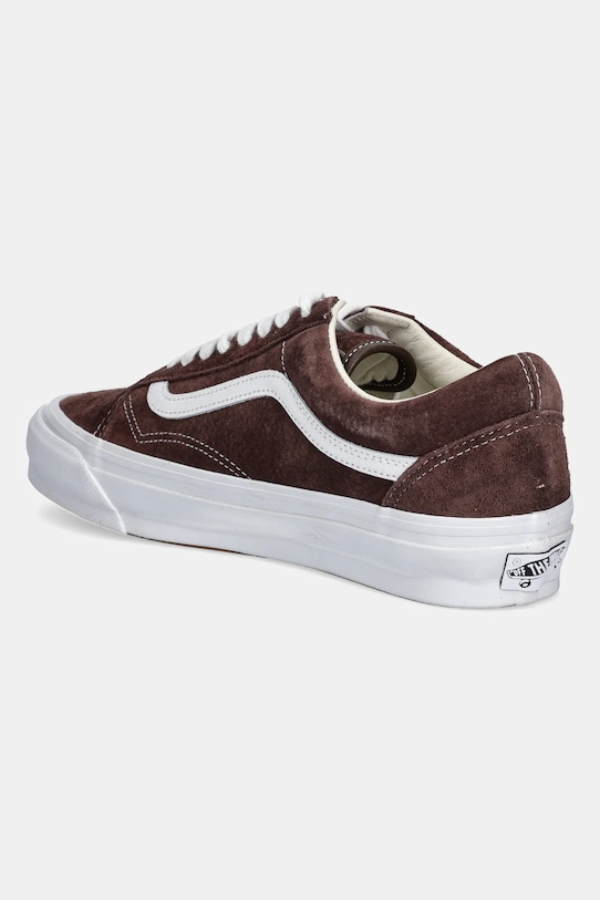Премиальные замшевые кроссовки Premium Classics LX Old Skool Vans, коричневый — фото 3