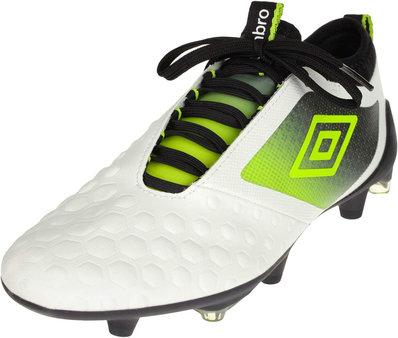 Футбольные бутсы Umbro для мужчин UX Accuro II Pro для твердого грунта, варианты цветов, белый/черный — фото 2