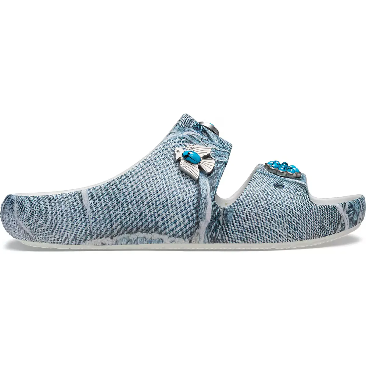 

Унисекс Классический Деним 2.0 U Крокс Сандалии Crocs, синий