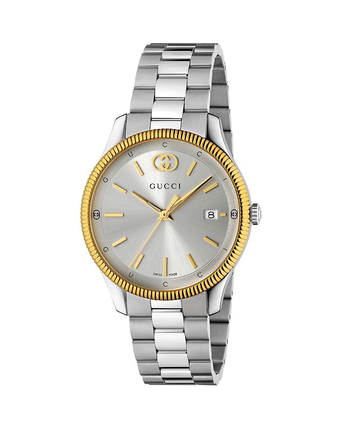 

Часы G-Timeless, 38 мм Gucci, серебряный