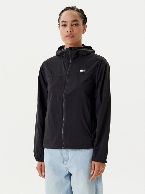 

Ветровка стандартного кроя DW0DW21188 Tommy Jeans, черный