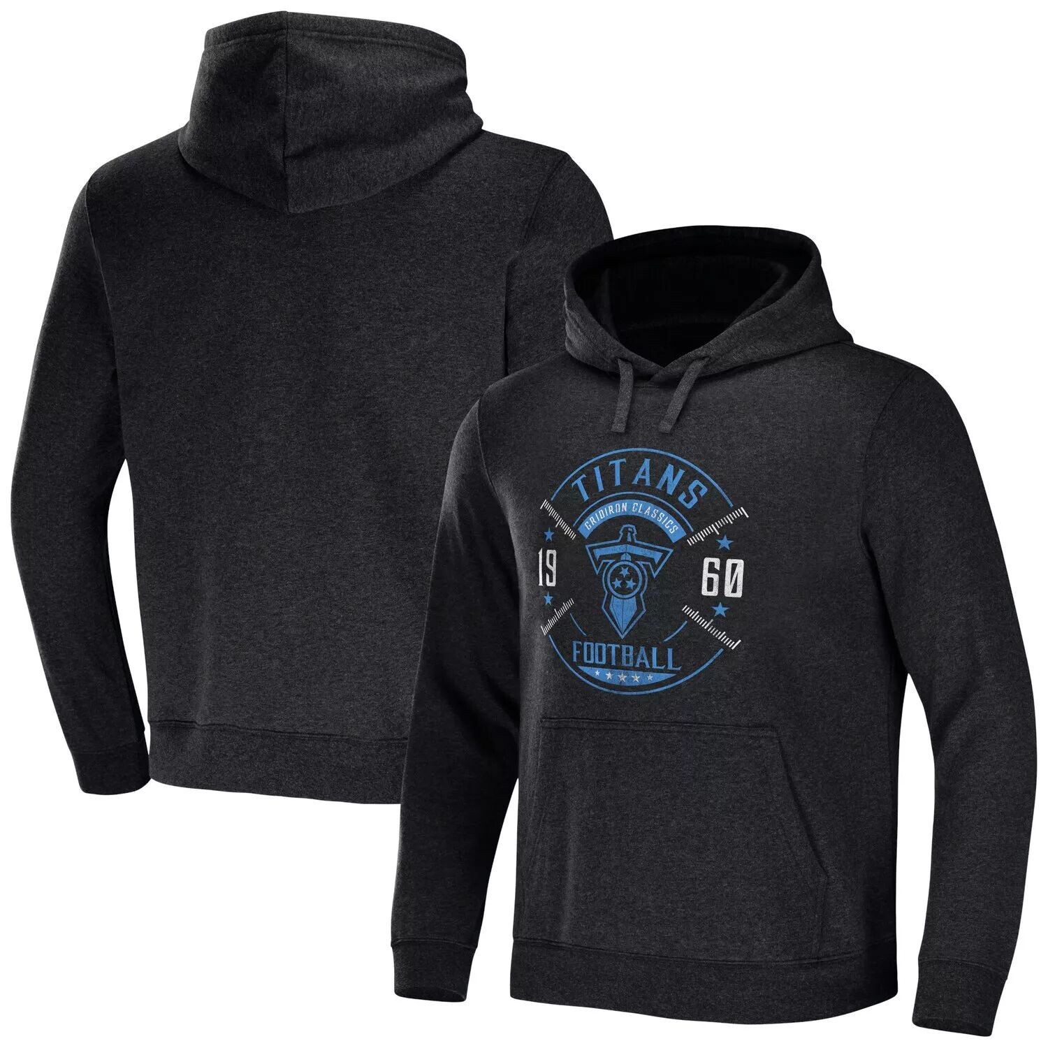 

Мужская коллекция NFL x Darius Rucker от Fanatics Heather Charcoal Tennessee Titans Radar пуловер с капюшоном
