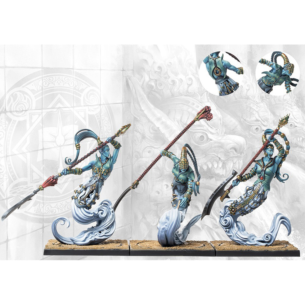 

Миниатюра Para Bellum Wargames Conquest: Sorcerer Kings - Steelheart Djinn Dual Kit
