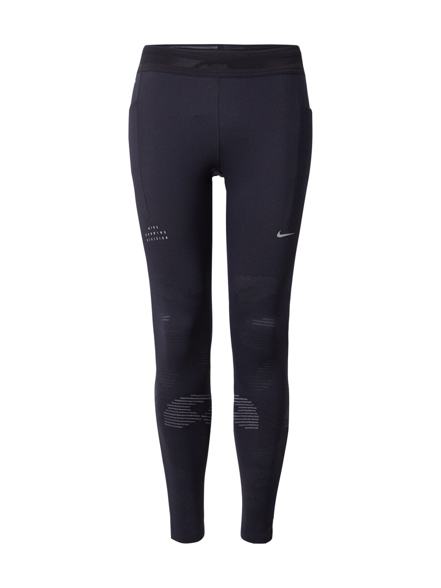 

Длинные брюки NIKE Skinny Workout Pants Running Division, черный