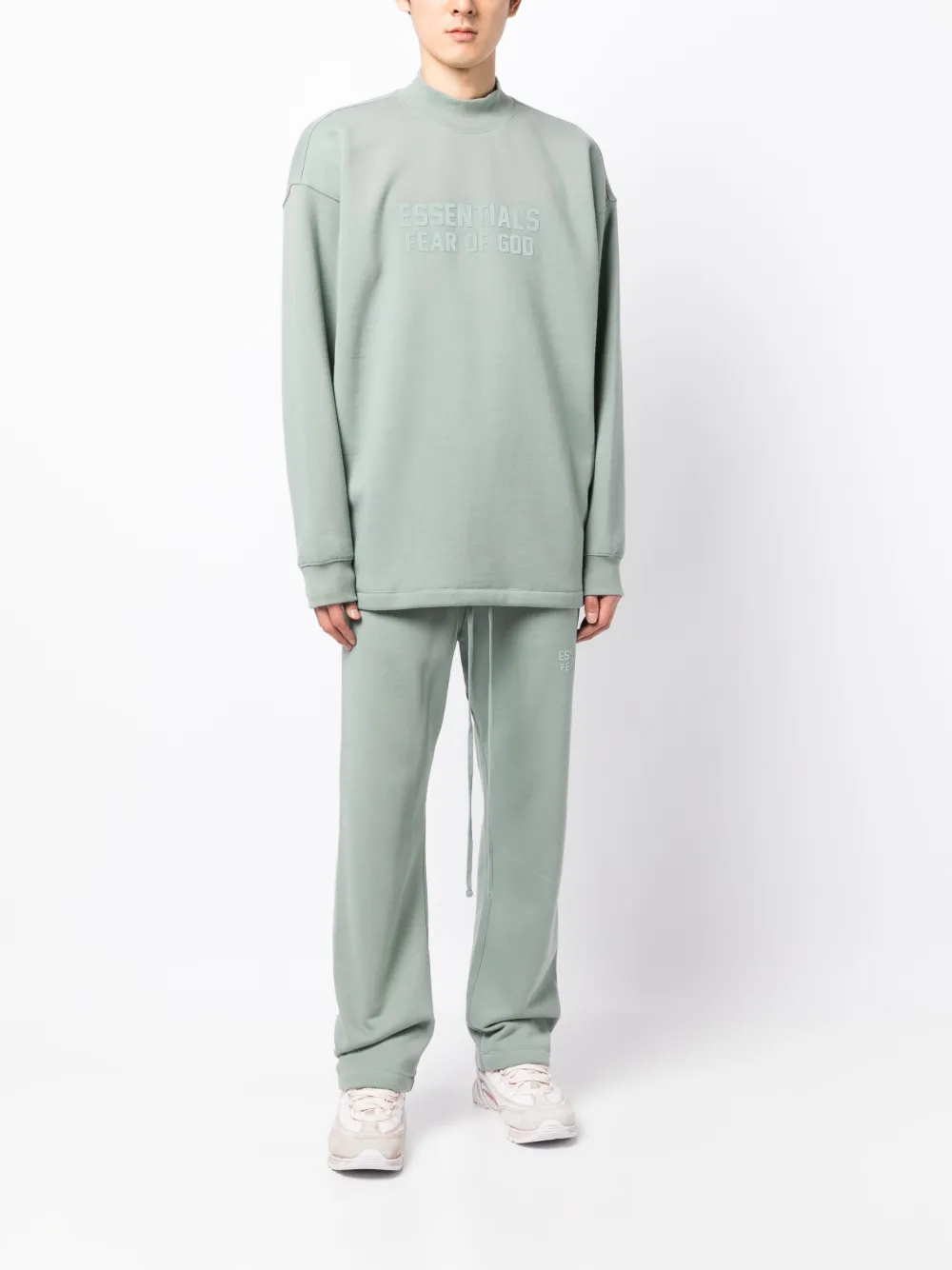 Спортивные брюки с кулиской Fear Of God Essentials, зеленый — фото 2