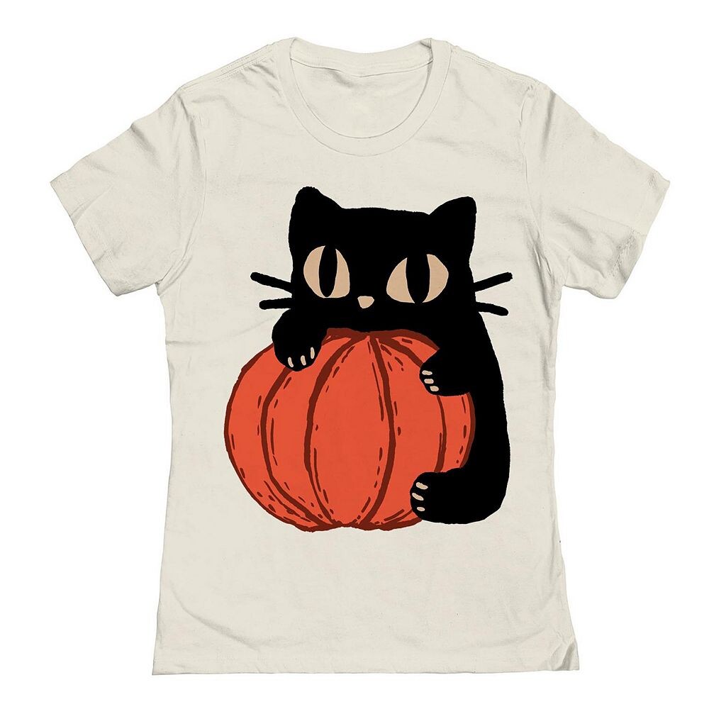 

Футболка Junior's This Is My Pumpkin с рисунком Хэллоуина, цвет Natural