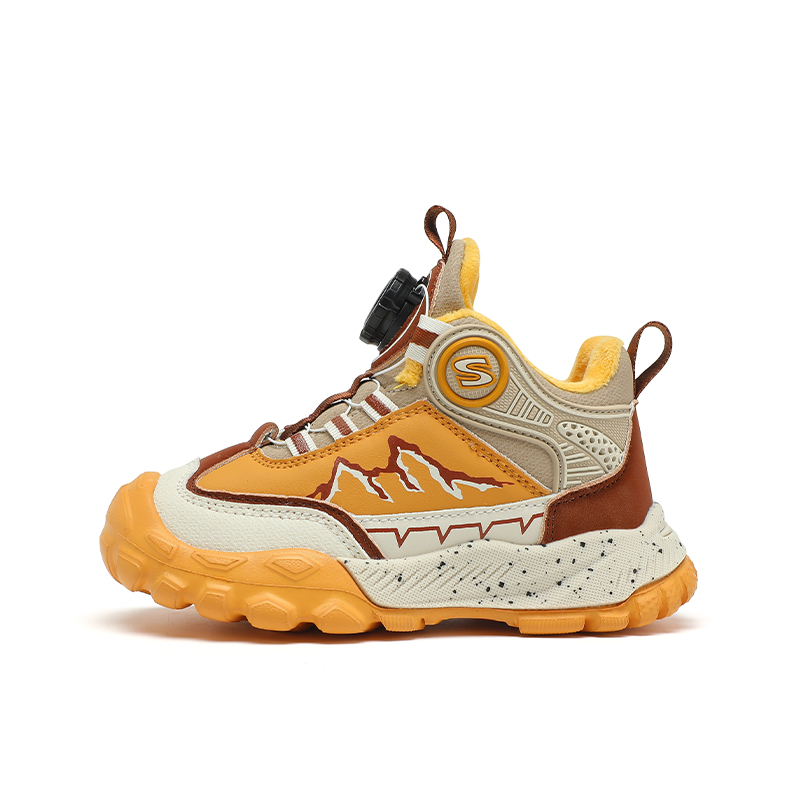 

Кроссовки для бега для детей с противоскользящей амортизацией и износостойкостью SNOOPY, желтый/коричневый