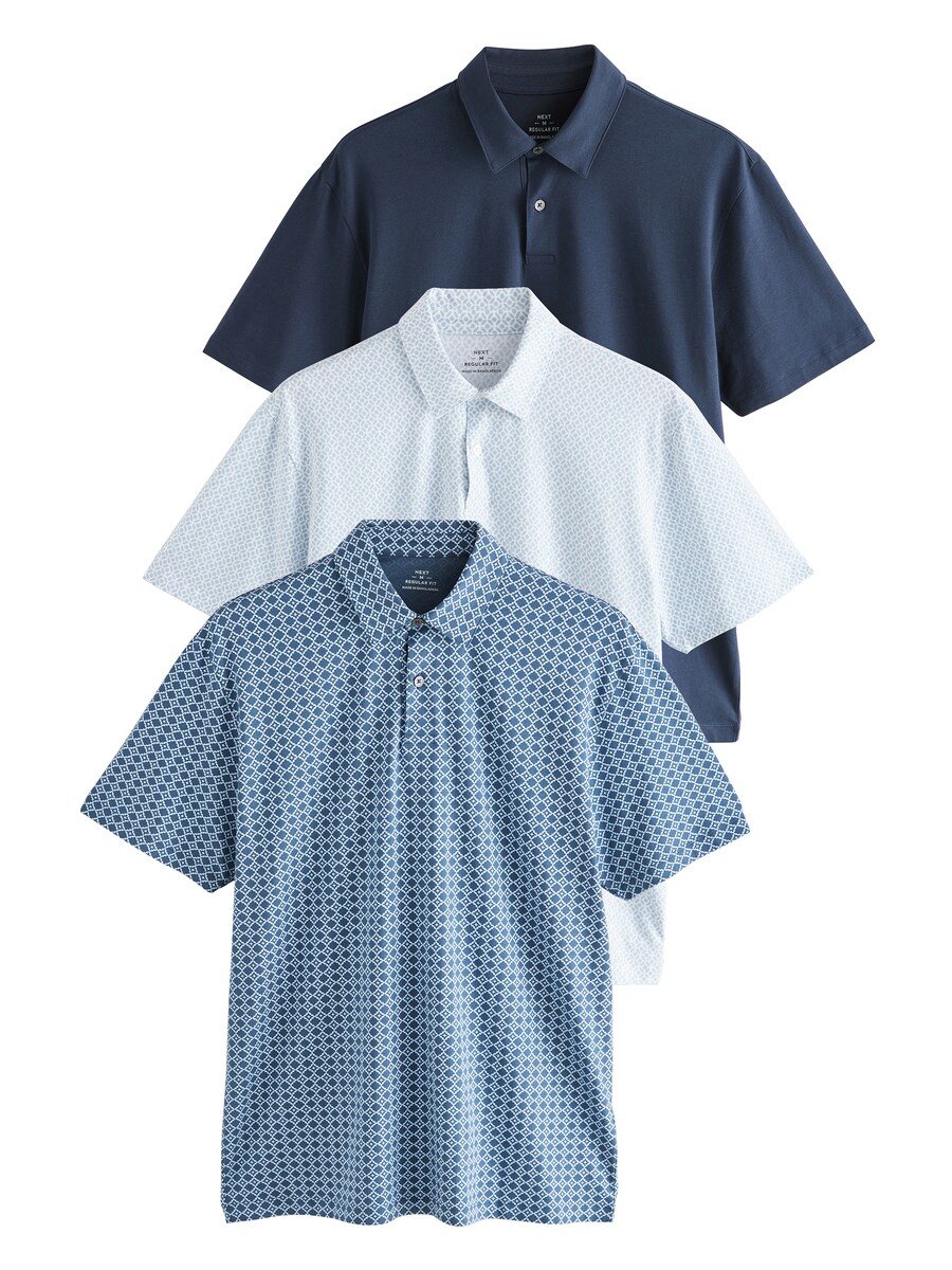

Рубашка Next, цвет Blue/Navy/White