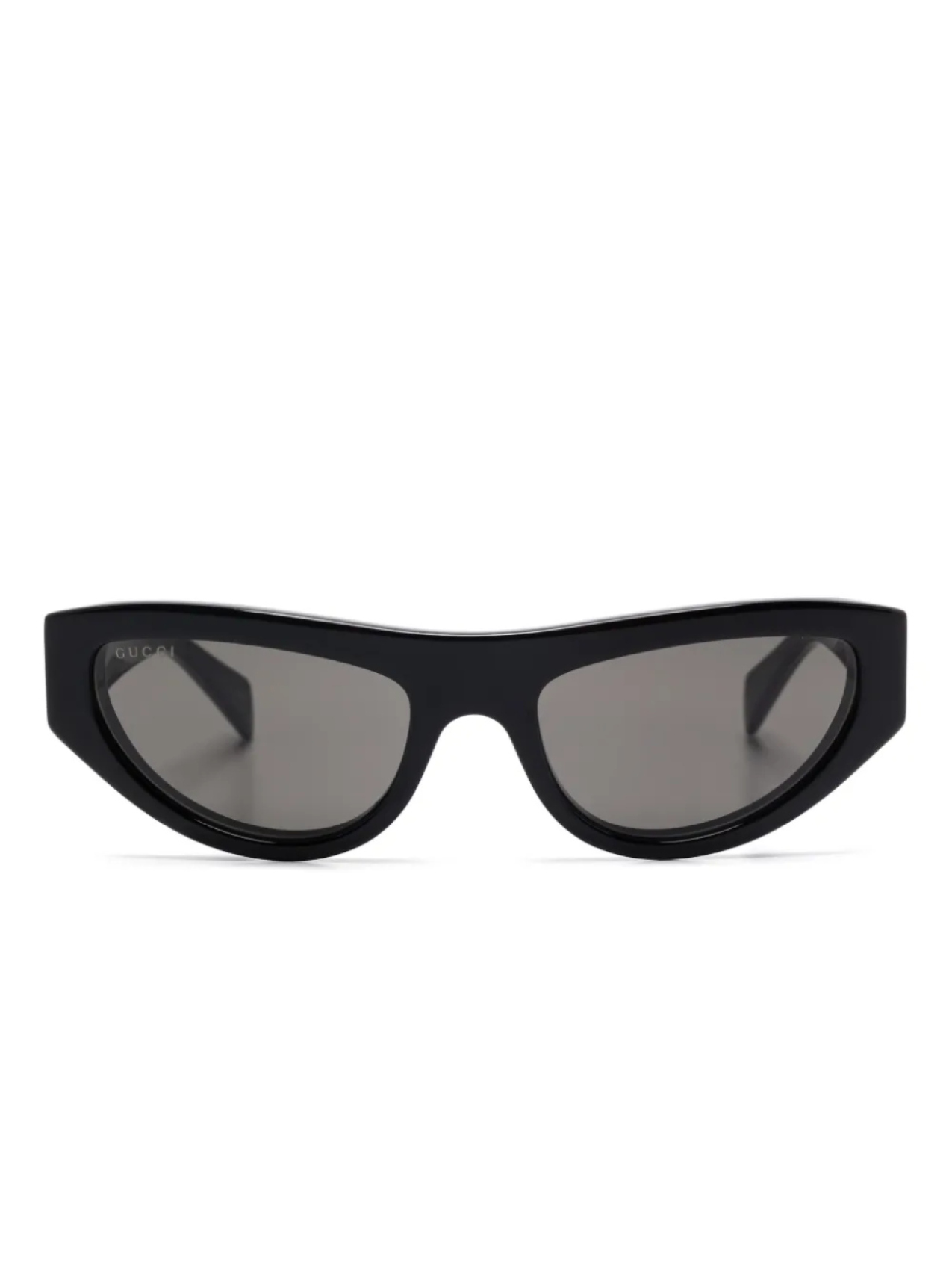 

Gucci Eyewear cat-eye солнцезащитные очки, черный