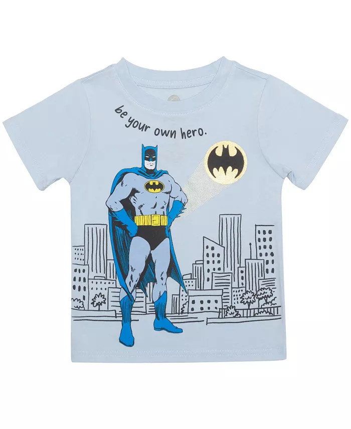 

Футболка с коротким рукавом для мальчиков Toddler Batman, синий