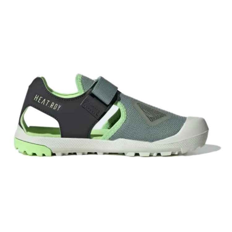 Террекс Кэптен Той 2.0 Амортизирующие, износостойкие детские сандалии Green Kids' Adidas, Silver Green/Carbon/Green Spark — фото 2