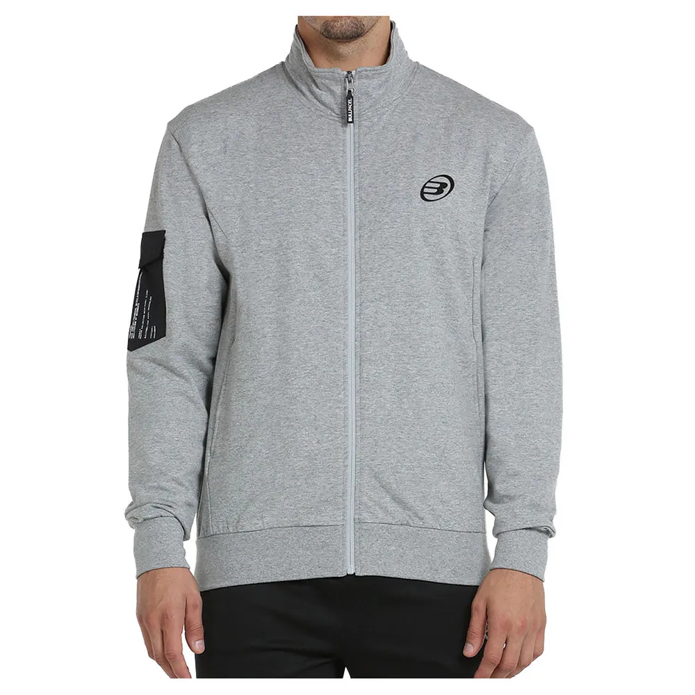 

Толстовка Bullpadel Beade full zip, серый