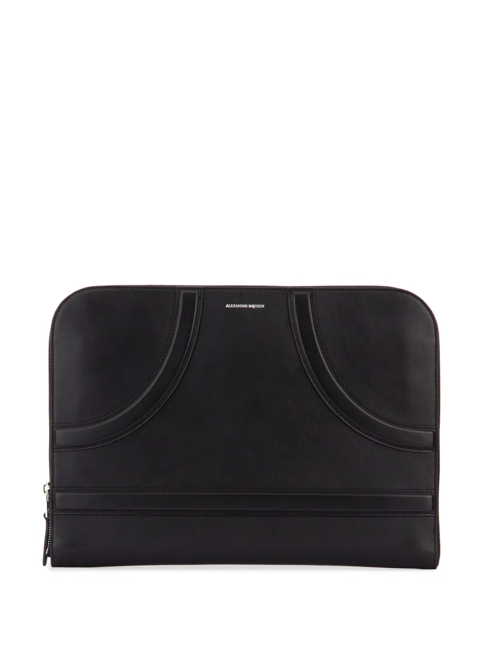 

Клатч на молнии Alexander McQueen, черный