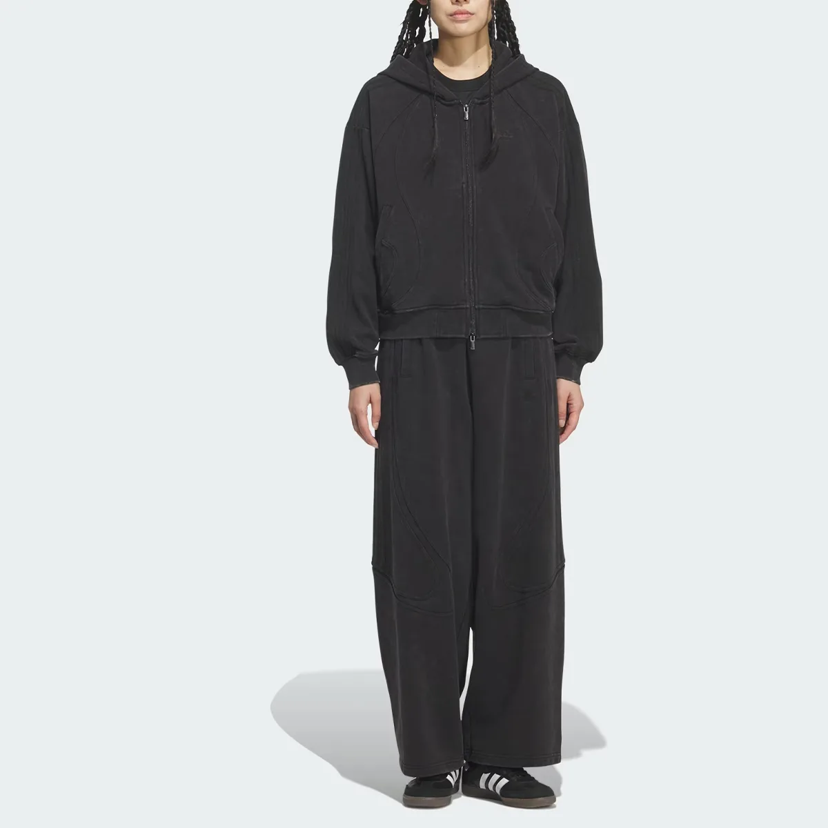 Спортивные штаны унисекс Adidas Originals, черный — фото 3