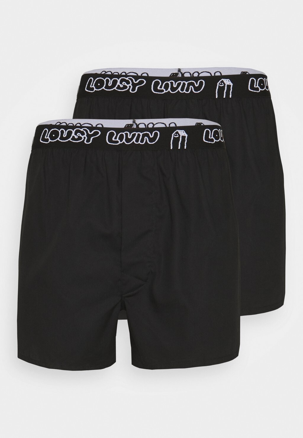 

Боксеры Briefs 2 Pack Lousy Livin Underwear, черные