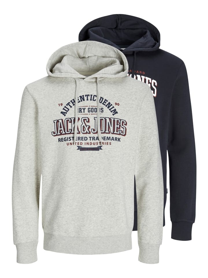 

Толстовка Jack & Jones Pullover 'Logo', разноцветный