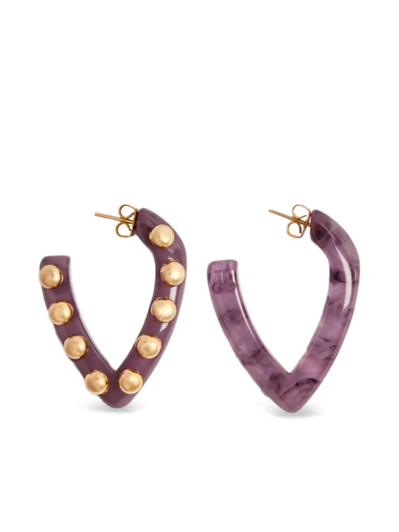 

Серьги La DoubleJ mini Dew, розовый