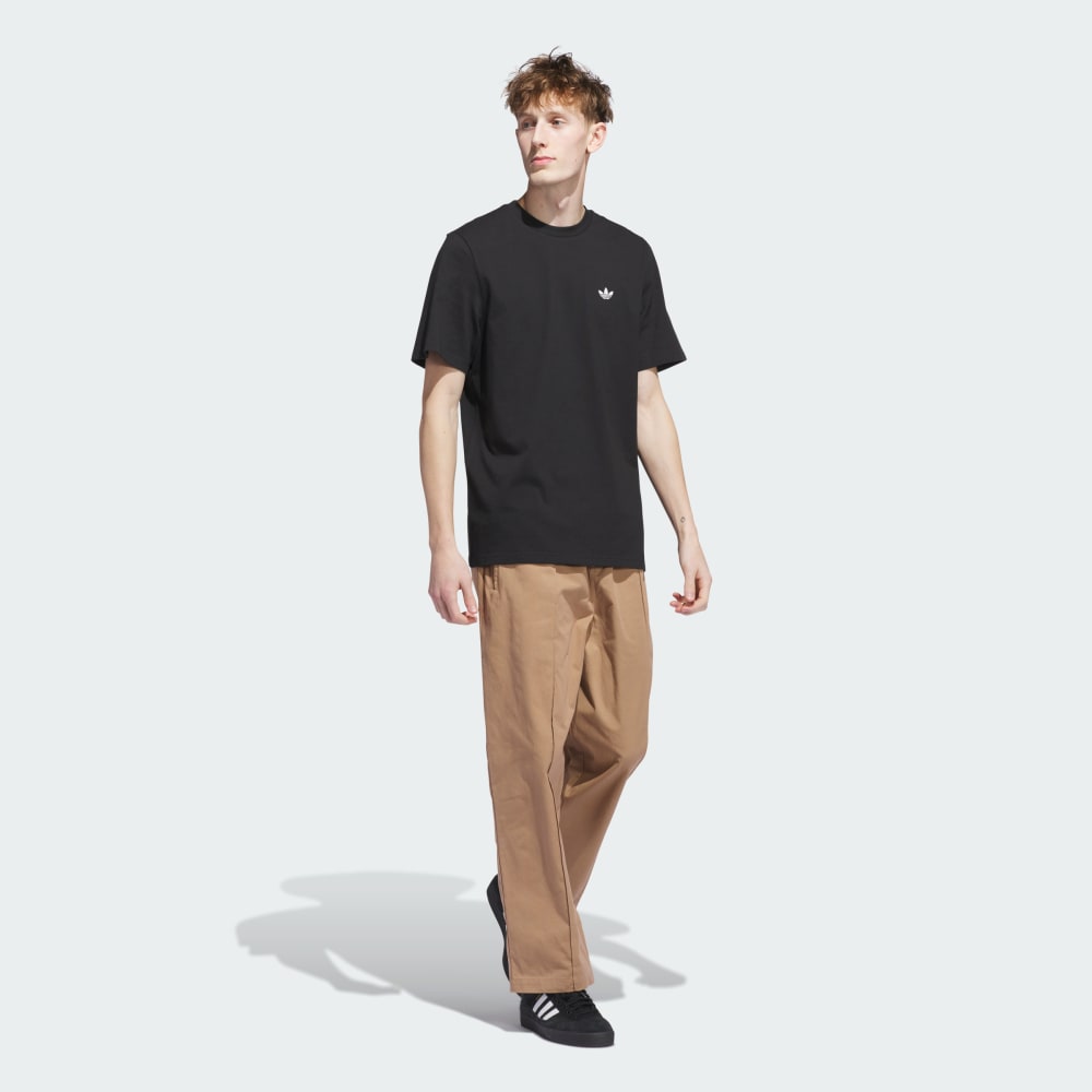 Футболка Adidas 4.0 Logo Tee, черный/белый — фото 3