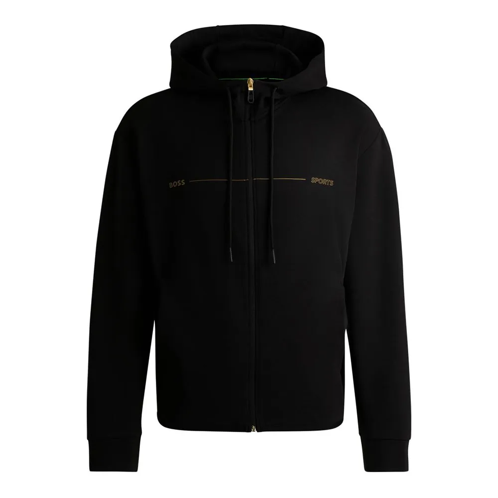 

Толстовка BOSS Saggy 2 10261960 full zip, черный