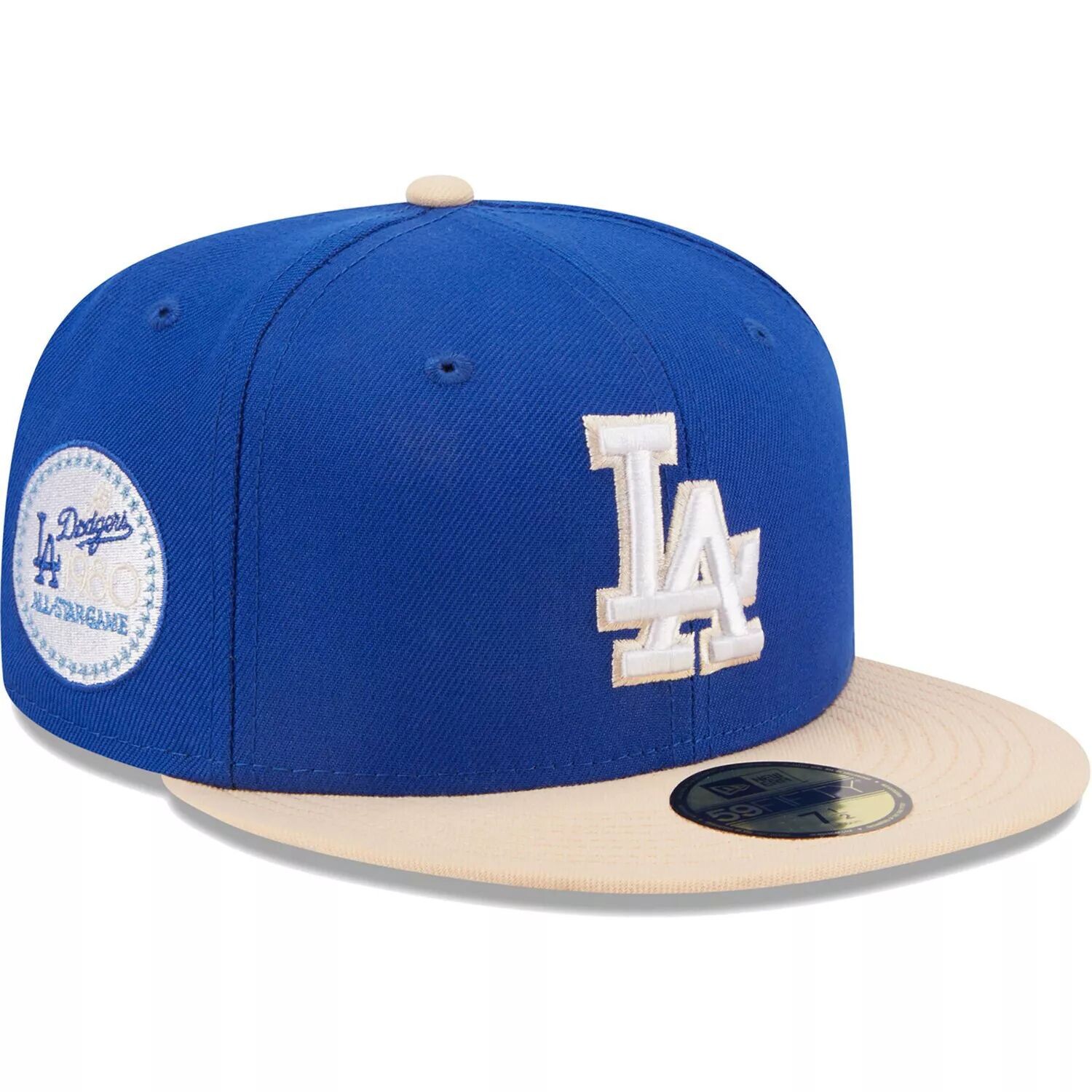 

Мужская приталенная шляпа New Era Royal Los Angeles Dodgers 59FIFTY