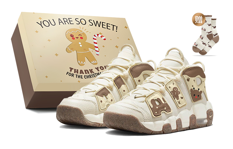 

Женские баскетбольные кроссовки Nike Air More Uptempo Vintage, Brown